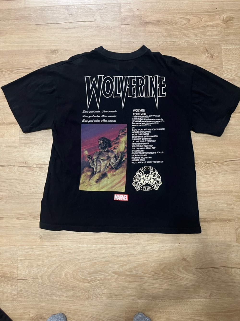 Brand New with Tags DARC SPORT x MARVEL HERO ELITE SERIES WOLVERINE COLLAB
